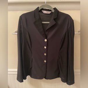 RJ Classics Melody Mesh Show Coat Black 12S